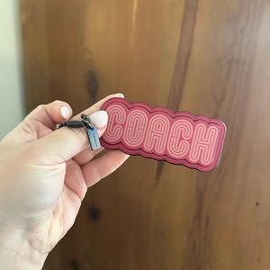 Coach keychain